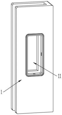 一种电梯轿厢操纵箱的固定装置的制作方法