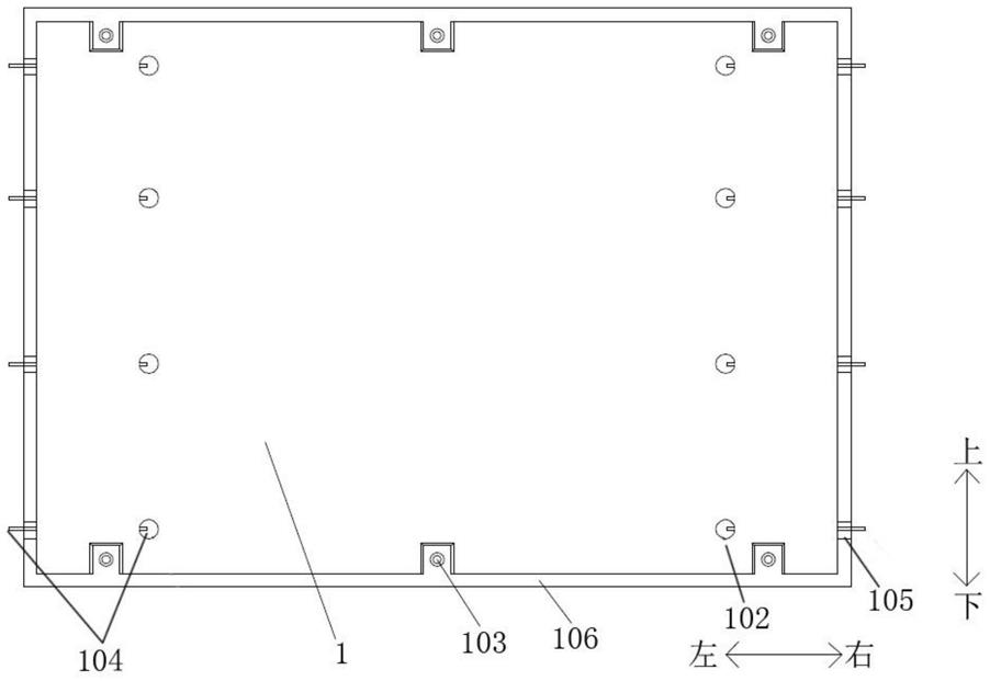 一种预制楼板及预制楼板与支座的连接结构的制作方法