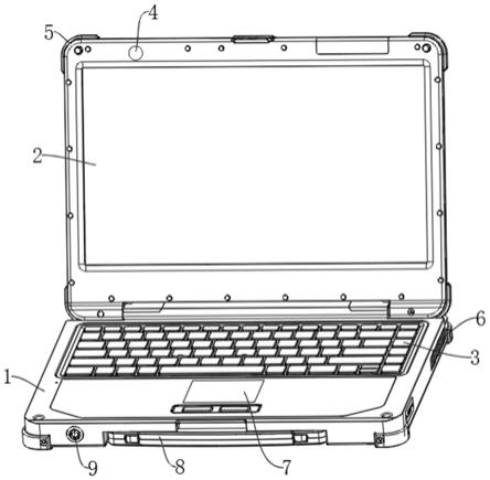 一种基于X86平台的便携式加固笔记本电脑的制作方法