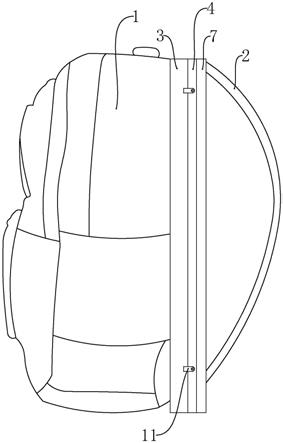 一种可变座椅的背包的制作方法