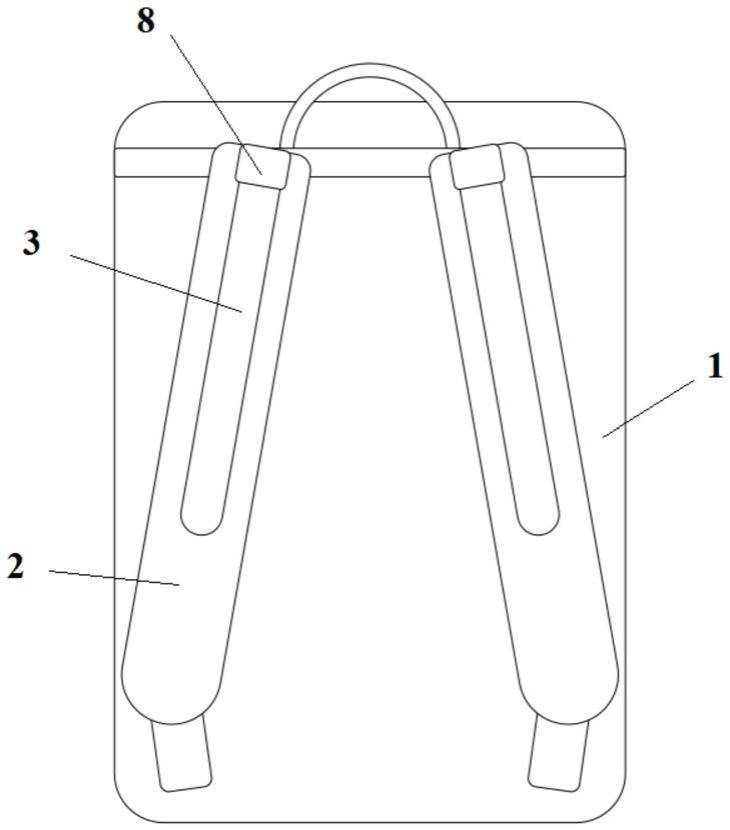 一种新型背包用支撑架的制作方法