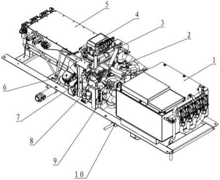 观光车氢燃料电池发动机结构的制作方法