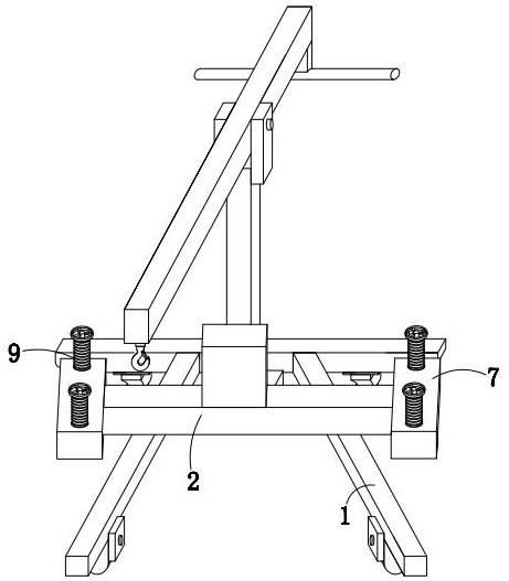 一种小型吊机的高稳定性底座的制作方法