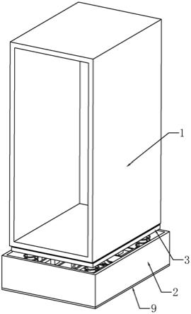 一种施工电梯用底部减震装置的制作方法