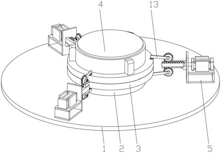 一种大型轮胎定型硫化机锁紧装置的制作方法