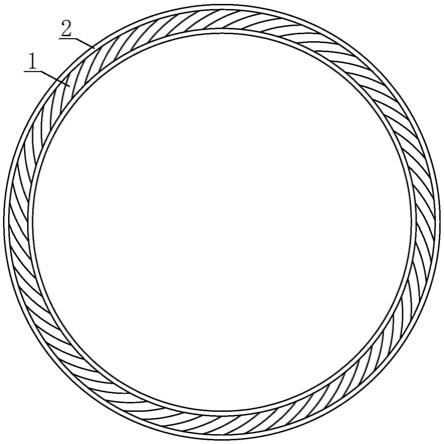 一种具有抗压结构的缆型钢丝圈的制作方法