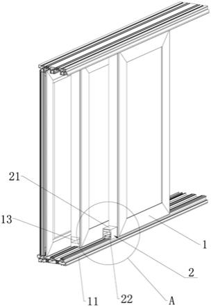 一种便于组装的铝材型阳台拉门的制作方法