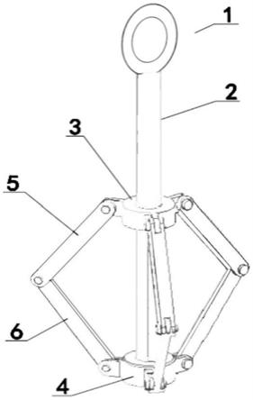 一种伞骨型吊具的制作方法