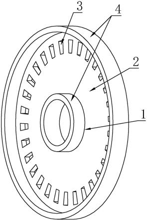 冲压式轮毂轴承齿圈的制作方法