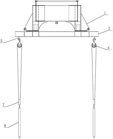 外挂塔吊附墙装卸吊装架装系统的制作方法