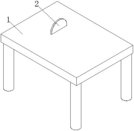 一种课桌生产用切割装置的制作方法