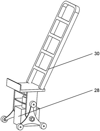 一种新型助力式楼梯搬运机的制作方法