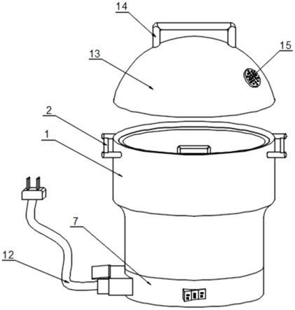 一种牛肉汤汤底制备蒸煮装置的制作方法