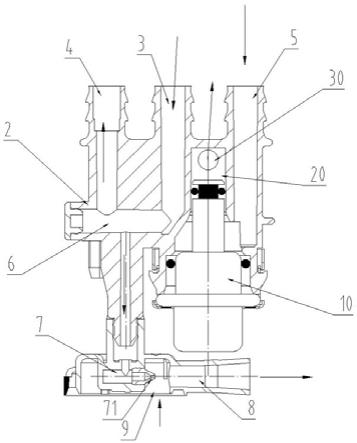 燃油泵的燃油供油装置的制作方法