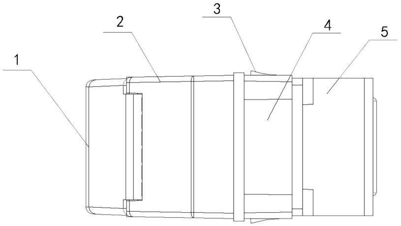 一种机柜电源分配单元的断路器模块盒的制作方法