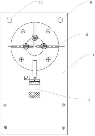 圆柱滚子下垂状态外复圆半径测量装置及测量方法与流程