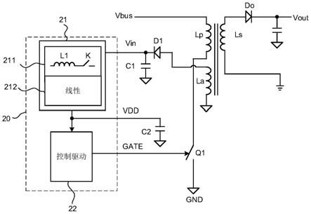 一种电源变换系统及其控制芯片和供电控制电路的制作方法