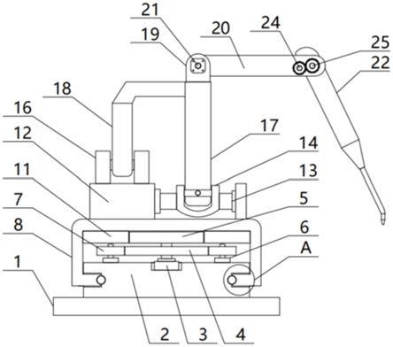 一种电焊机机器人机械臂转动装置的制作方法