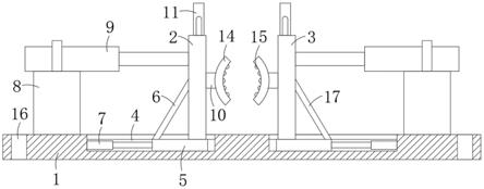 一种防止空压机电机连轴器位移的挡板的制作方法