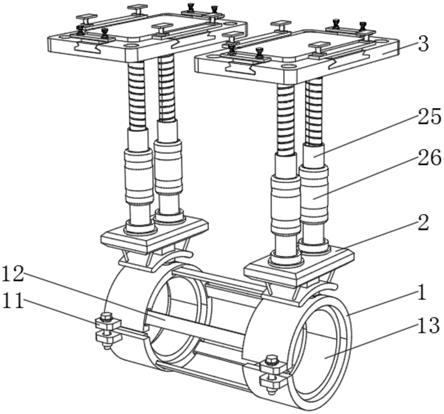 一种内撑式管道焊接防变形的支撑装置的制作方法