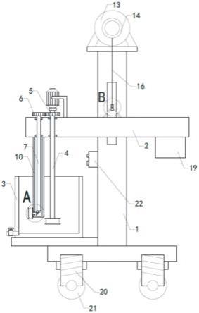 一种泵送剂混合用分散机的制作方法