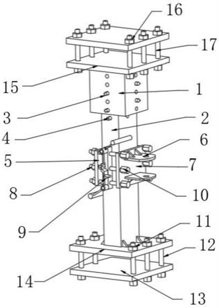 一种装配式建筑塔机附着支撑架的制作方法