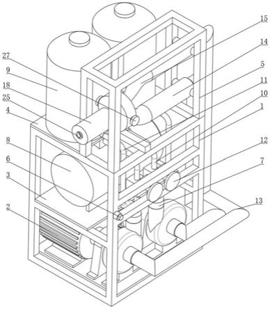 一种具有流量控制功能的混料泵装置的制作方法