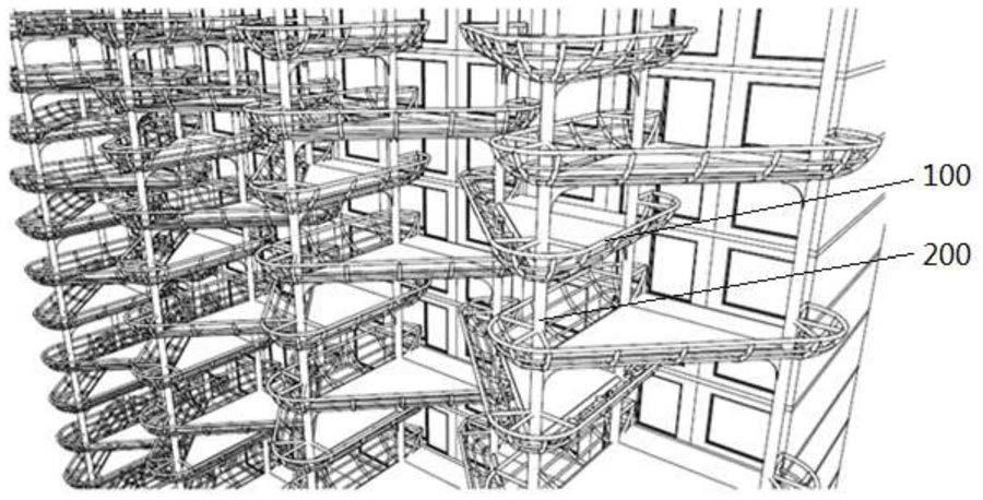 独立空间构架体系的具有外侧装饰构件的平台单体的制作方法
