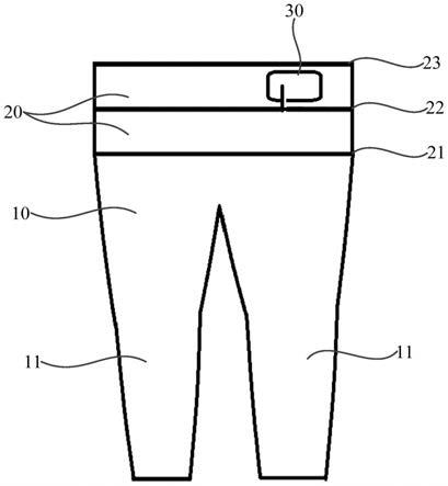 偏瘫患者训练步态观察提醒裤的制作方法