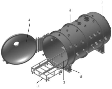 一种用于模拟火星低压尘暴环境的真空容器装置的制作方法