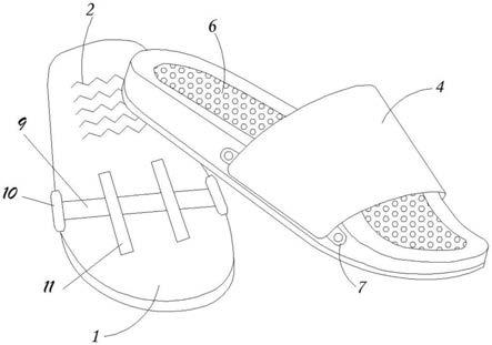 一种EVA防断裂拖鞋的制作方法