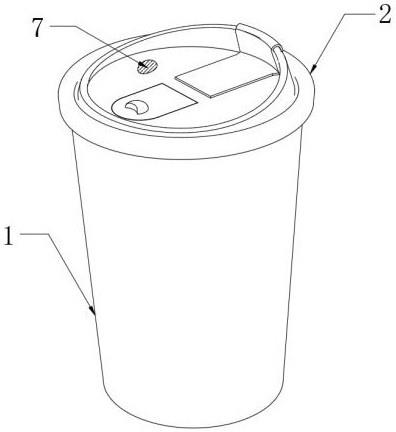 一种可供多人使用的一次性方便冲泡型茶杯的制作方法