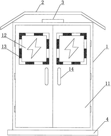 一种防触电的中性点接地电阻柜的制作方法