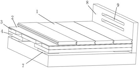 一种具有隔音效果的运动木地板结构的制作方法