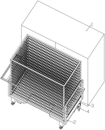 一种具有分离式可移动烘箱架的烘箱的制作方法