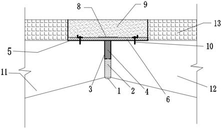 一种新老桥梁聚氨酯弹性混凝土纵向防水拼缝装置的制作方法