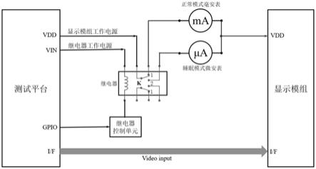 一种用于监控测量显示模组电流的控制电路的制作方法