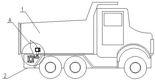 具有车斗位置感知的矿用自卸卡车的制作方法