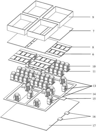 一种SiCMOSFET子模组单元压接型封装的制作方法