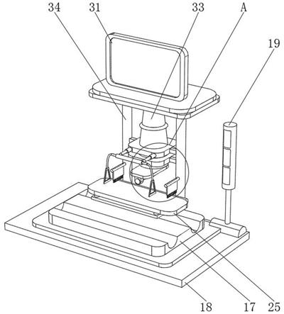 一种IR-CUT组件底座镜片定时盖板组装贴膜一体机的制作方法