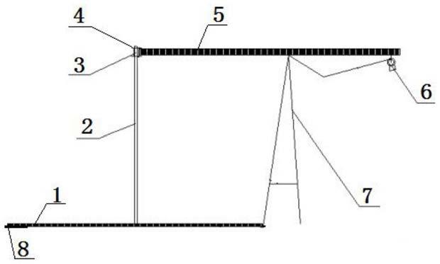 一种立式水轮机组蜗壳分节吊装工装的制作方法
