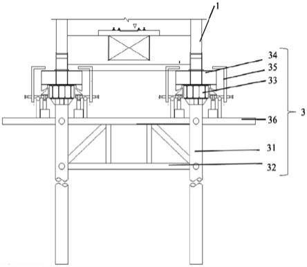 钢桁梁拖拉架及桥用钢桁梁的架设方法与流程