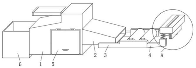 一种SBS防水卷材封装用胶带发放器的制作方法