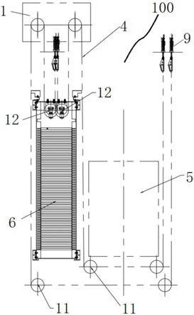 一种同轴双擎动力平稳运行曳引式电梯的制作方法
