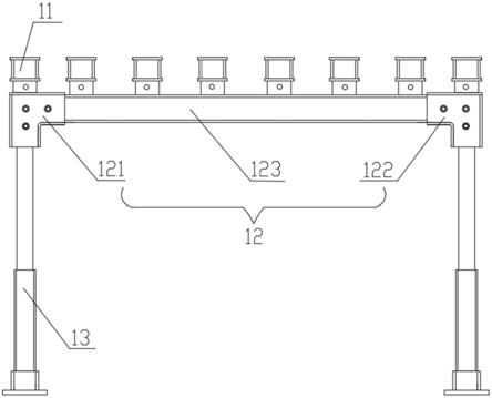 联排式掘进自移支架的制作方法