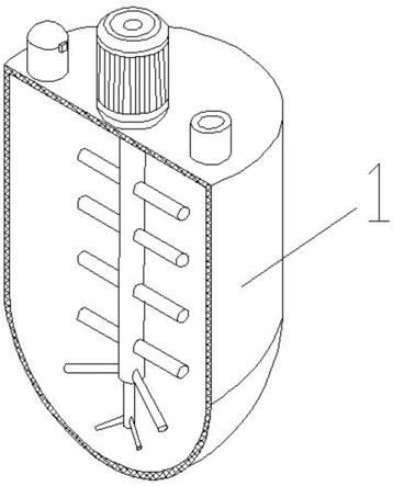 一种储油罐用强保温聚氨酯隔热胶生产装置的制作方法