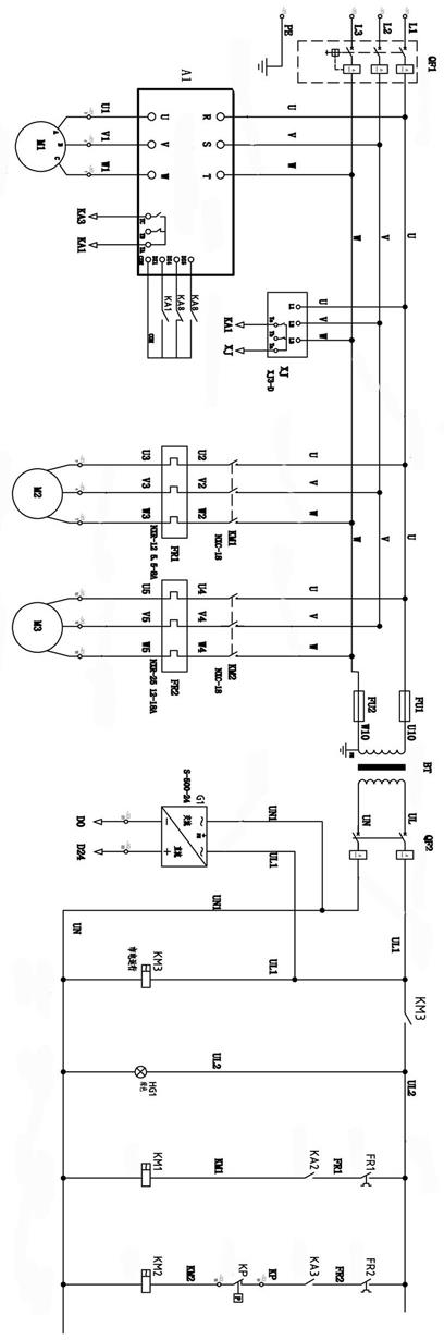 液压掘进台车的变频节能控制系统的制作方法