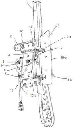 一种模块化座椅电动侧翼调节机构的制作方法