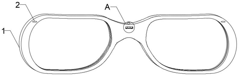 一种AR眼镜镜片的防护装置的制作方法