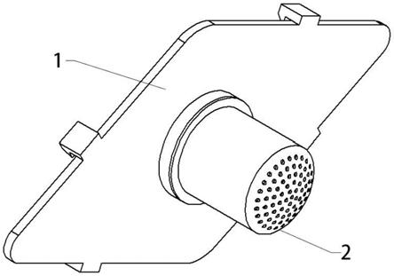 一种气管套管用便于发声的新型便携式封堵装置的制作方法